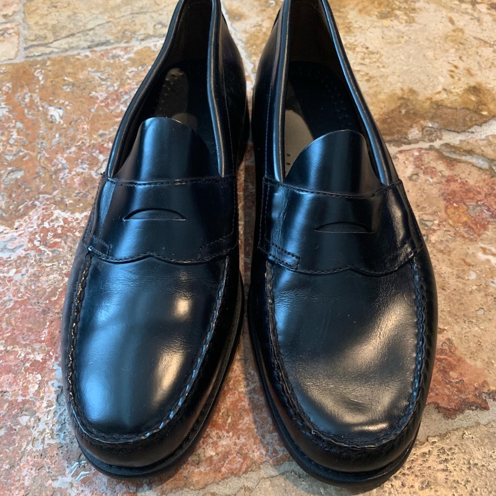 GH Bass & Co Leather Loafers
